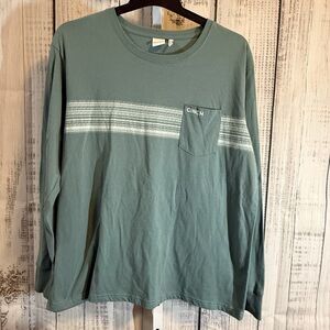 Cinch Men’s Xl Long Sleeve Tee Sage Green RN 155737